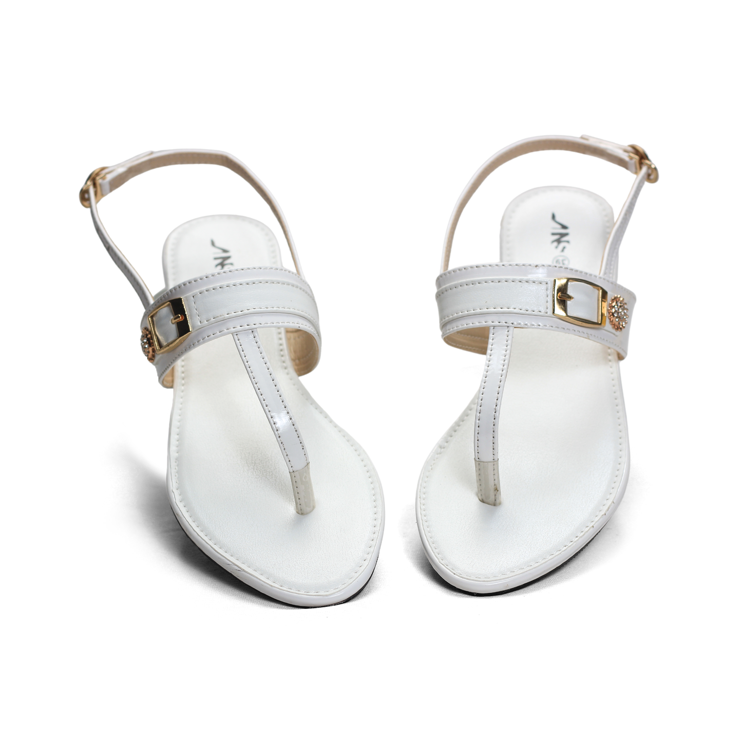 Thong Sandals with Embellished Buckle - Nawabi shoes bd