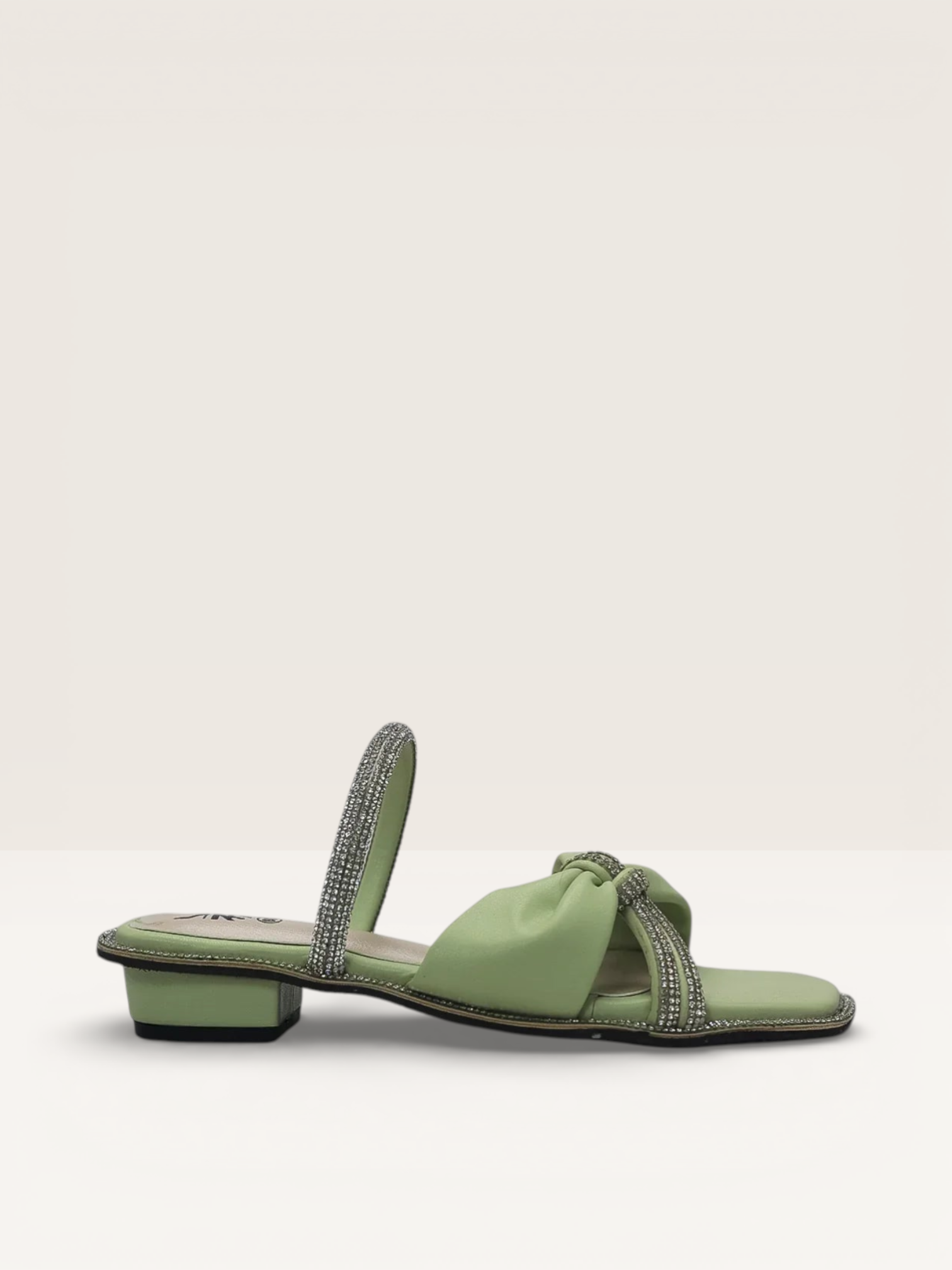 Rhinestone Sandals - Elegant Flat Sandals for Women - Nawabi Shoes BD - Nawabi Shoes BD