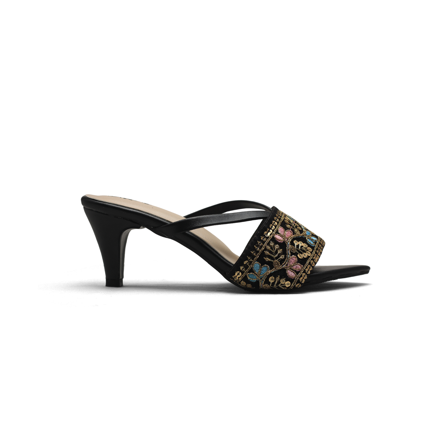 Embellished Heels | for Girls for Festivities Prose Sandals   – Nawabi Shoes BD