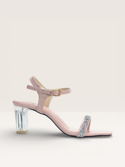 Transparent Heels for Women | Luxury Glass Heels Price in BD - Nawabi Shoes BD