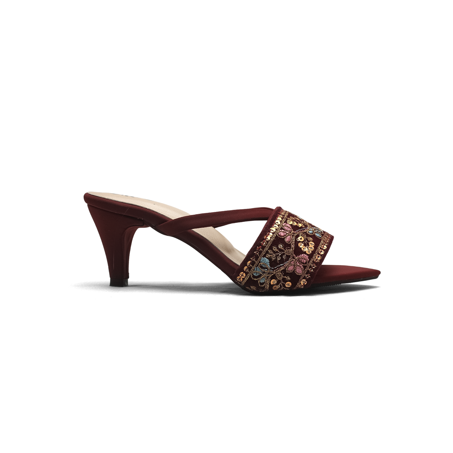 Embellished Heels | for Girls for Festivities Prose Sandals   – Nawabi Shoes BD