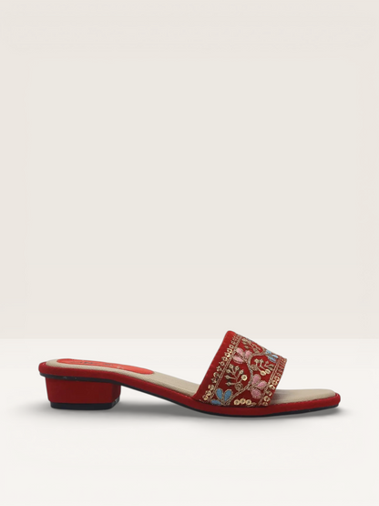 Prose Sandals | Embellished Heels for Girls for Festivities – Nawabi Shoes BD - Nawabi Shoes BD