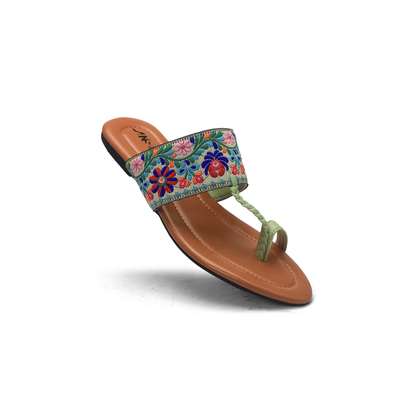 Sandals - Stylish Flat Kolhapuri Chappals for Women - Nawabi shoes bd
