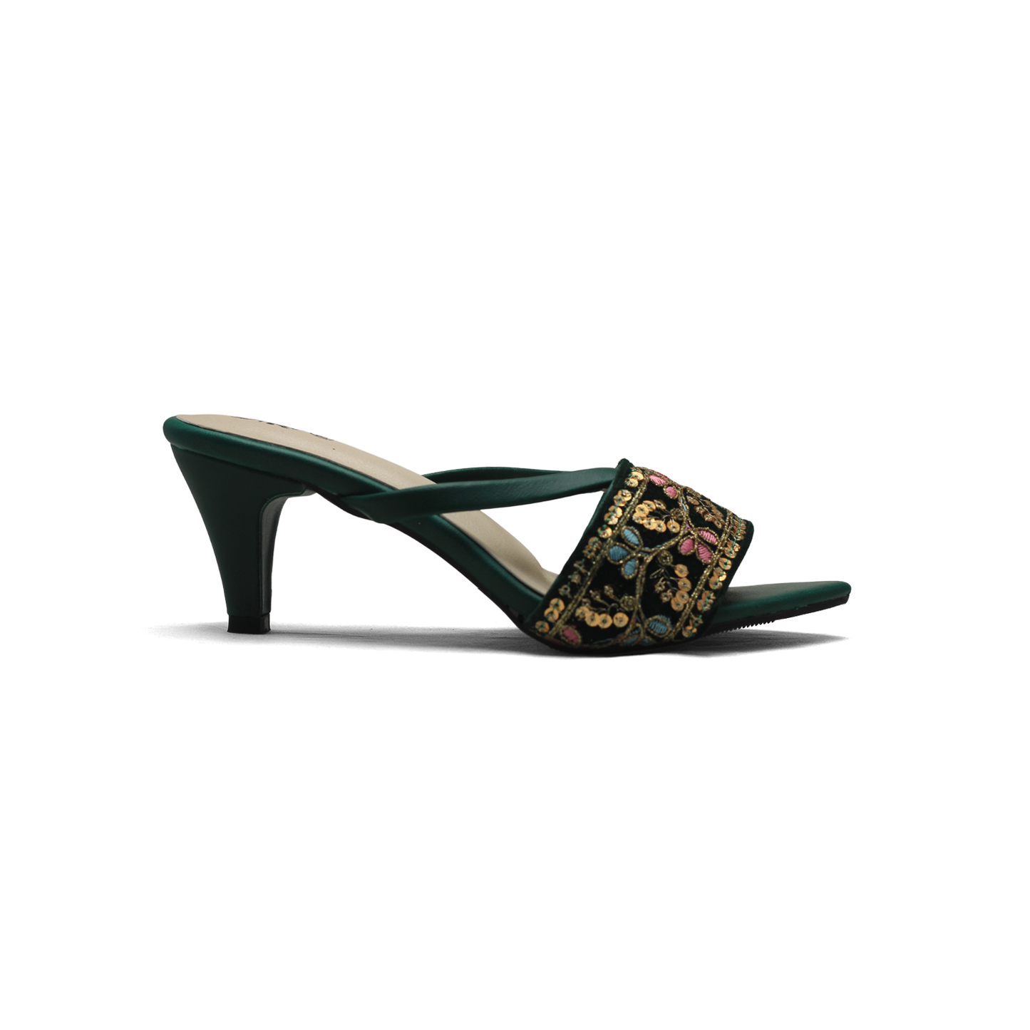 Embellished Heels | for Girls for Festivities Prose Sandals   – Nawabi Shoes BD