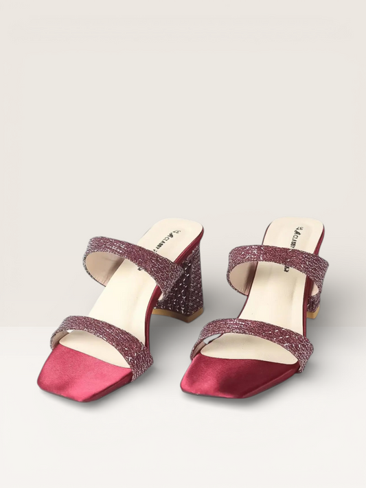 Candice Elegant Black Heels | Nawabi Shoes BD - Nawabi Shoes BD