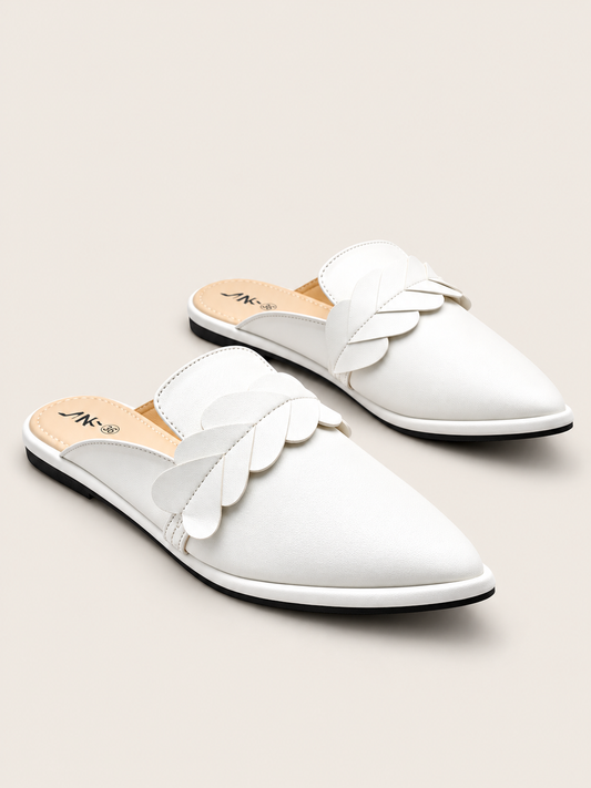 Women’s Closed Toe Flat Mule Shoes in Bangladesh | Nawabi Shoes