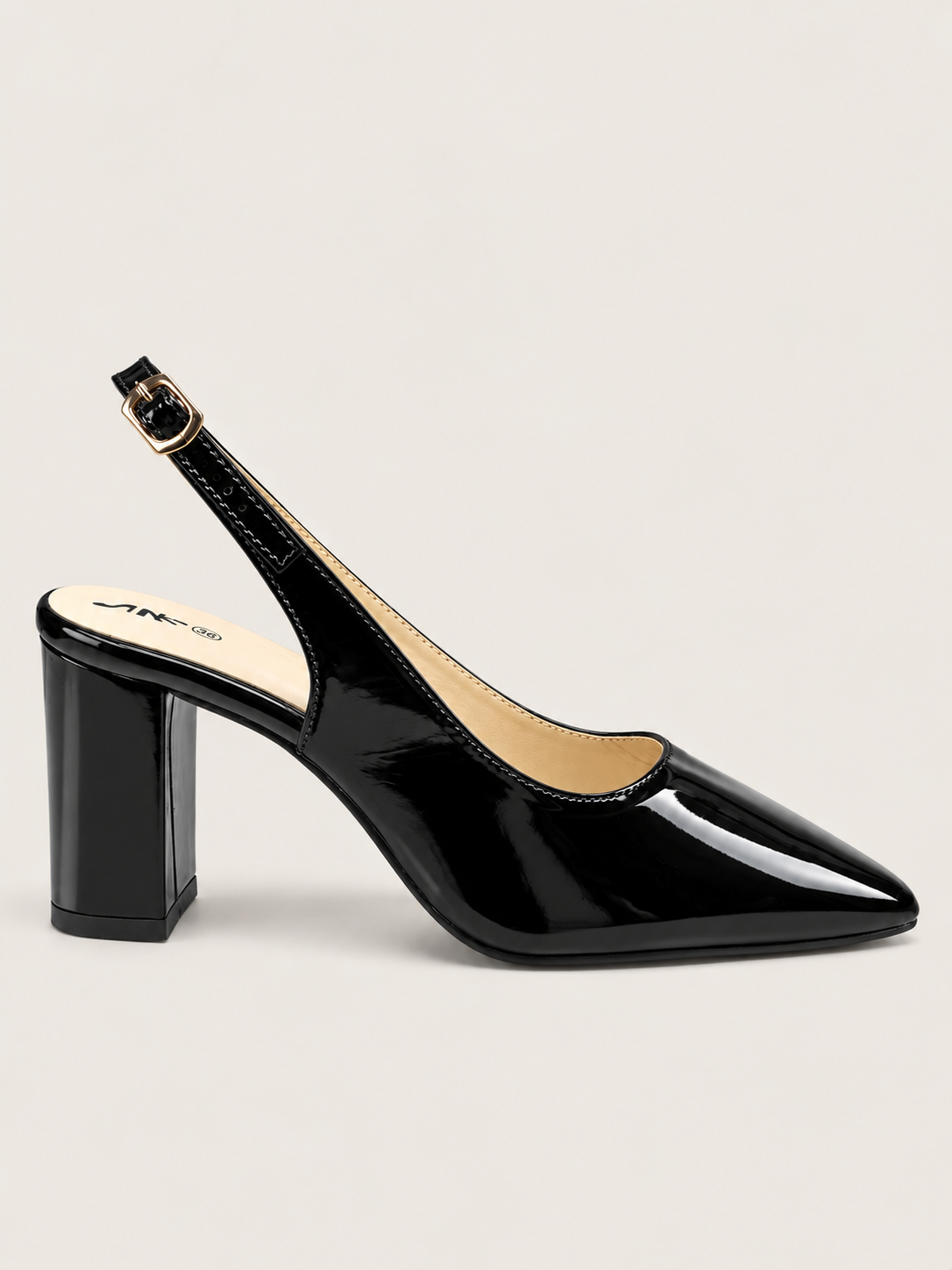 Women’s Pointed Toe Block Heel Pumps | Slingback Heels | Nawabi Shoes