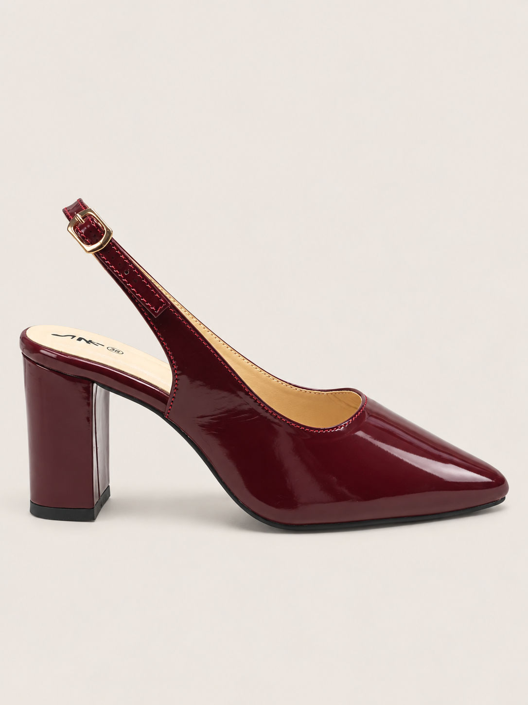 Women’s Pointed Toe Block Heel Pumps | Slingback Heels | Nawabi Shoes