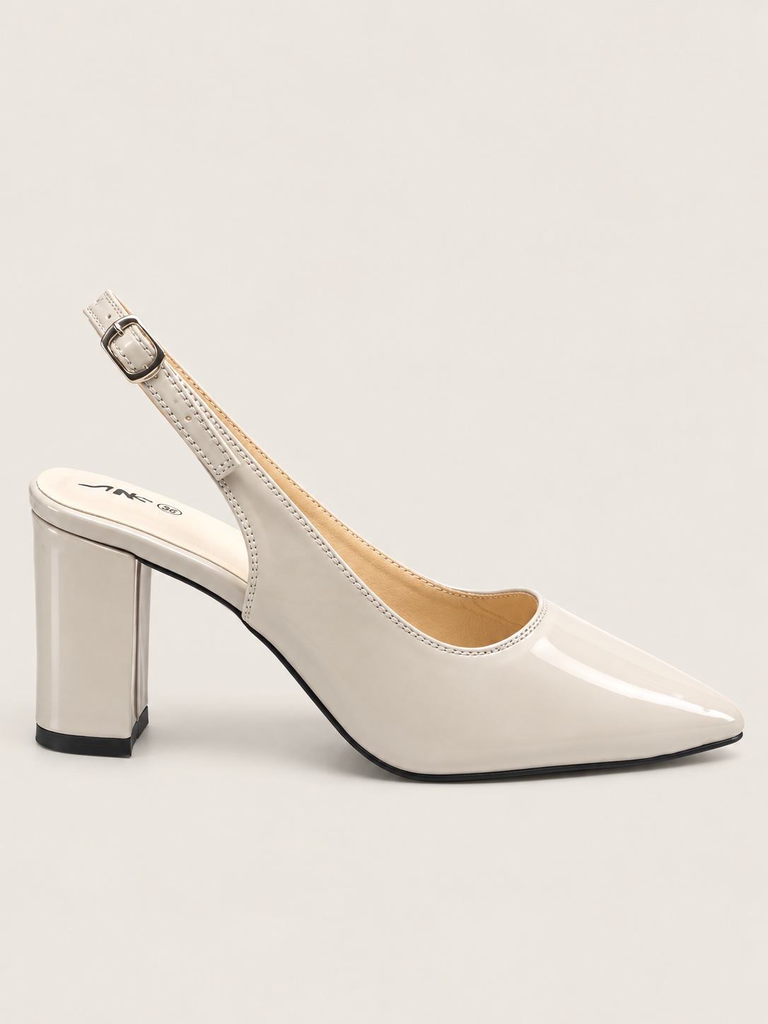 Women’s Pointed Toe Block Heel Pumps | Slingback Heels | Nawabi Shoes