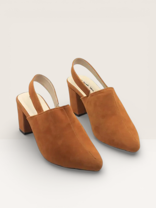 Comfortable Block Heels Luxury Shoes For Women's | Nawabi Shoes BD - Nawabi Shoes BD