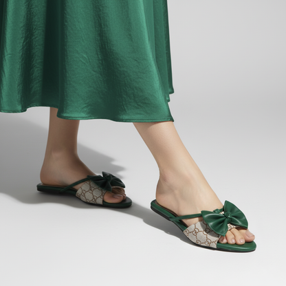 Sandals - Casual Bowknot Flat Sandals – TRADING - Nawabi shoes bd