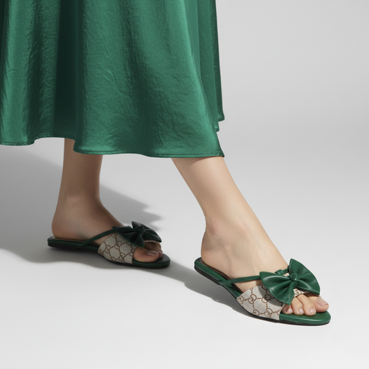 Sandals - Casual Bowknot Flat Sandals – TRADING - Nawabi shoes bd