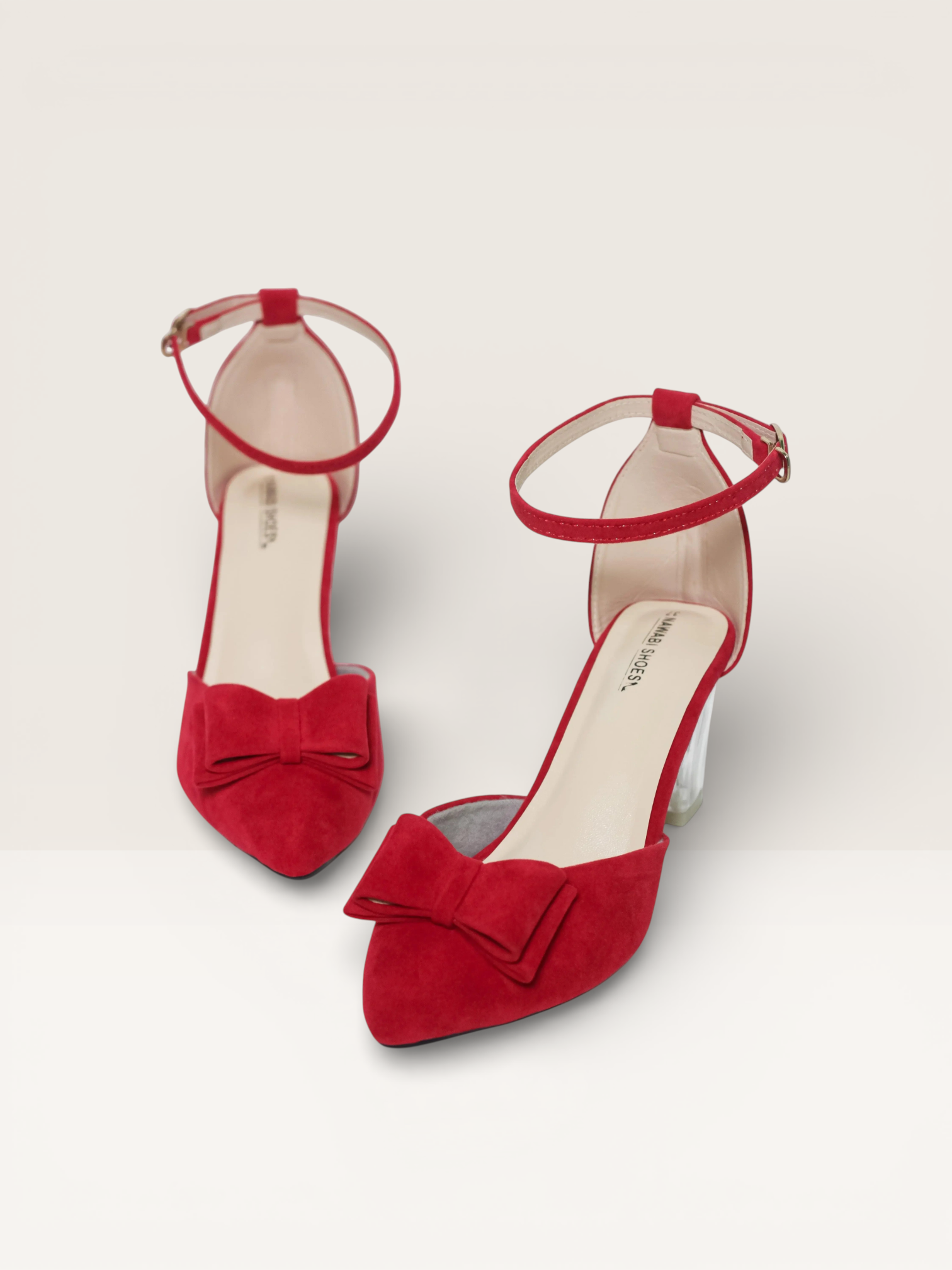 Latest Half Transparent Heels Luxury Shoes | Nawabi Shoes BD - Nawabi Shoes BD