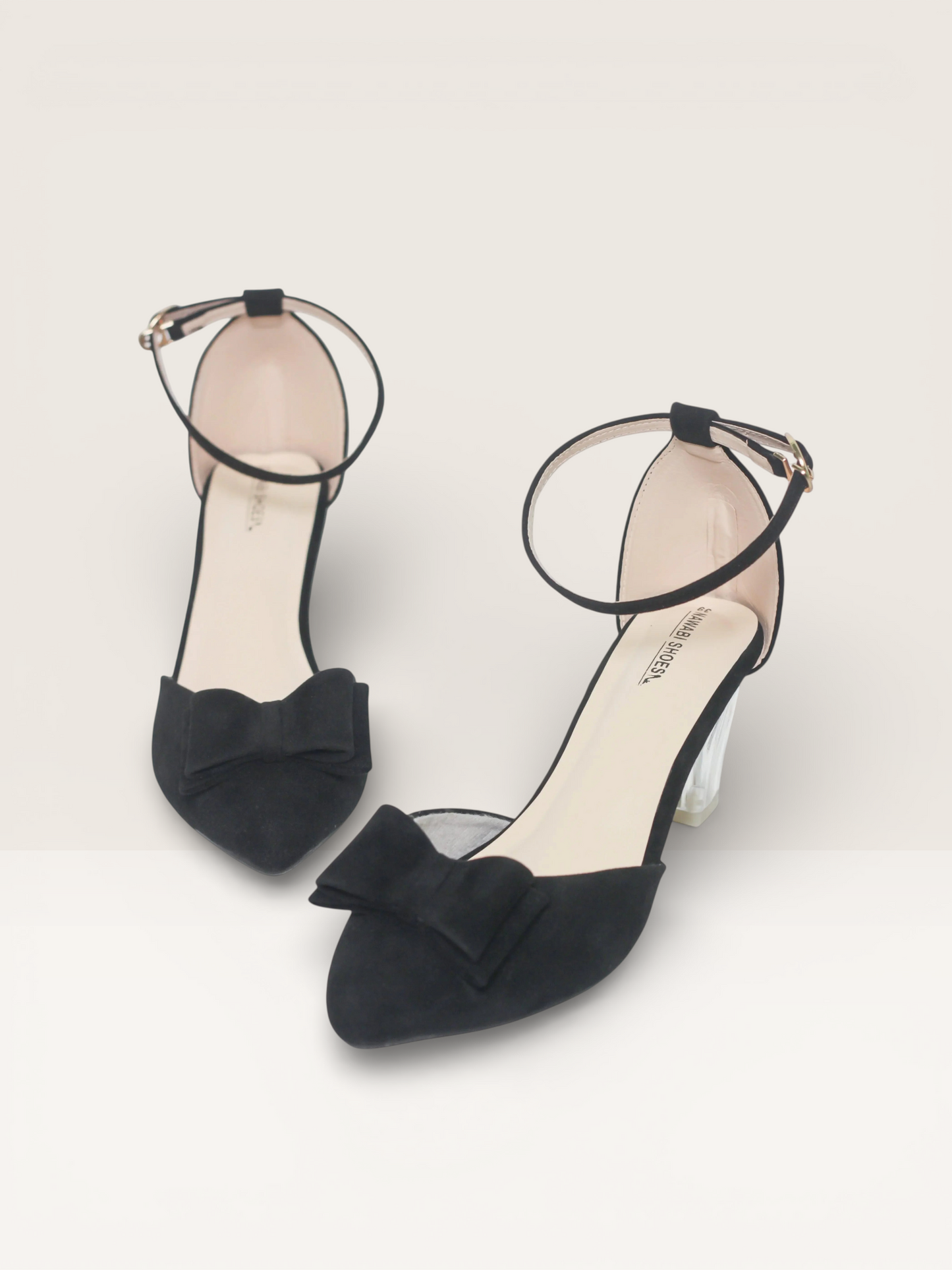 Latest Half Transparent Heels Luxury Shoes | Nawabi Shoes BD - Nawabi Shoes BD