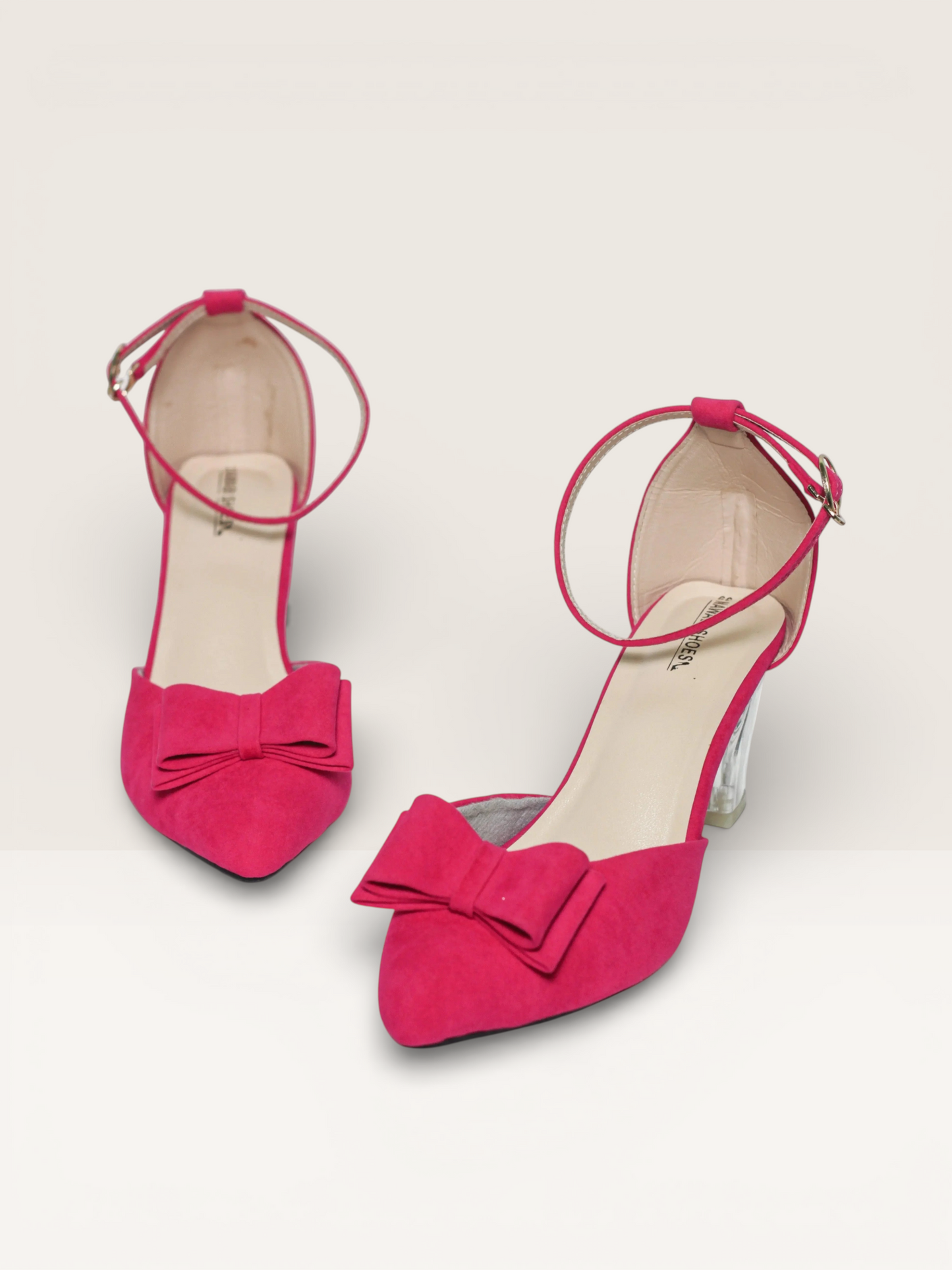 Latest Half Transparent Heels Luxury Shoes | Nawabi Shoes BD - Nawabi Shoes BD