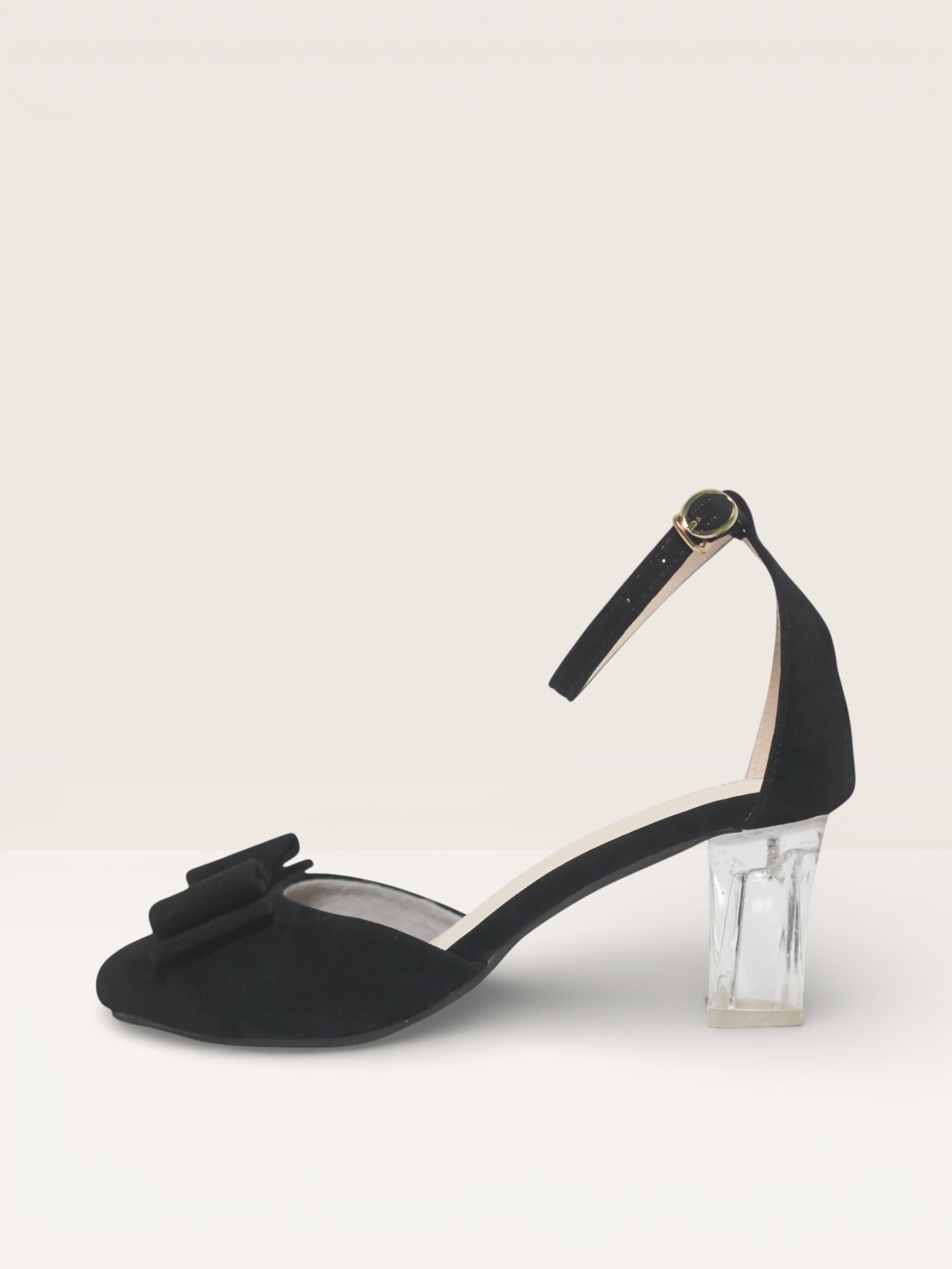 Latest Half Transparent Heels Luxury Shoes | Nawabi Shoes BD - Nawabi Shoes BD