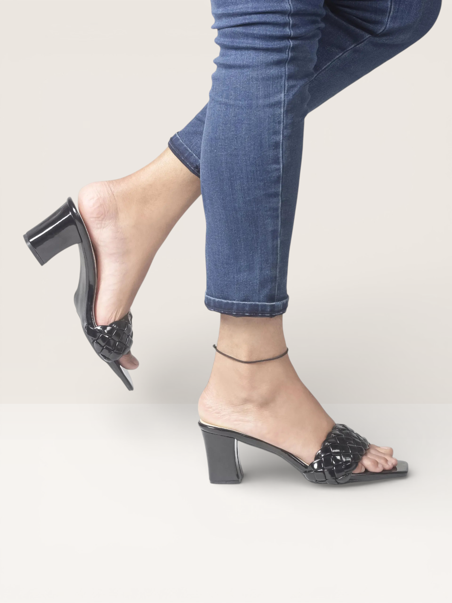 Modern Block Heels Luxury Shoes | Nawabi Shoes BD - Nawabi Shoes BD