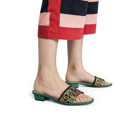 Prose Sandals | Embellished Heels for Girls for Festivities – Nawabi Shoes BD