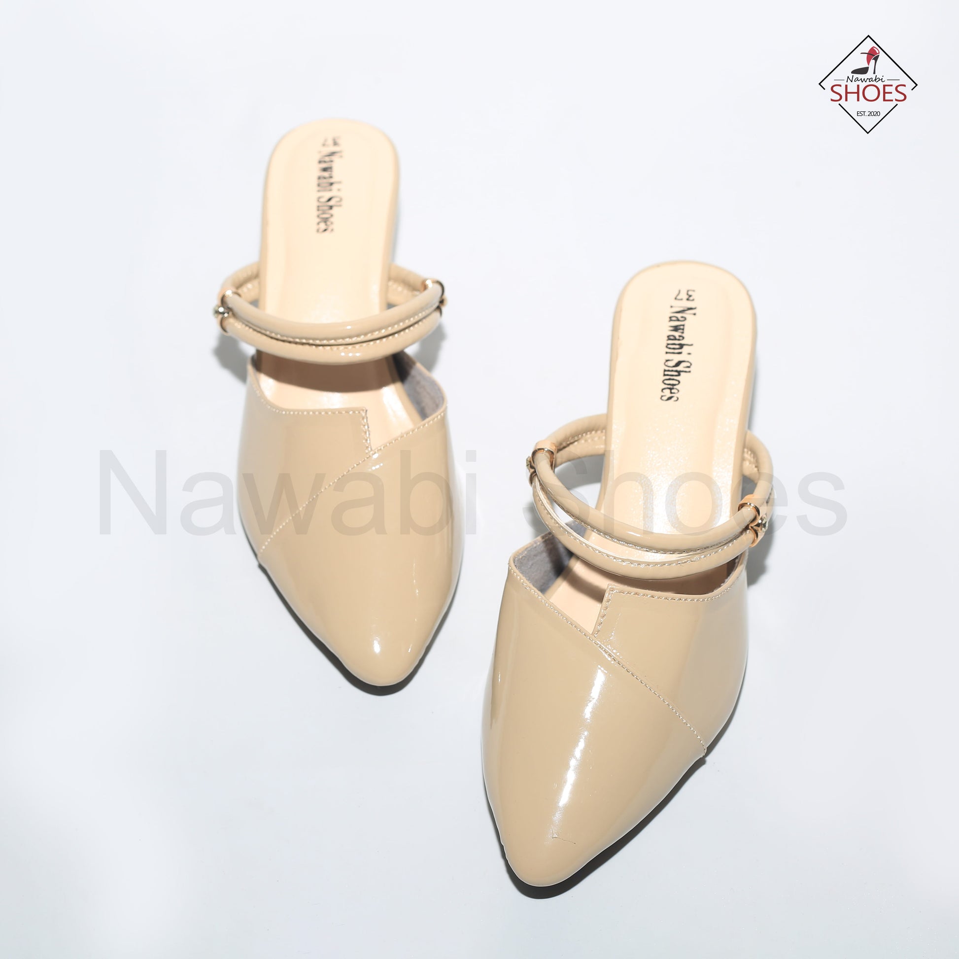 Classy Cream Weeding Women's Shoe-Nawabi Shoes BD