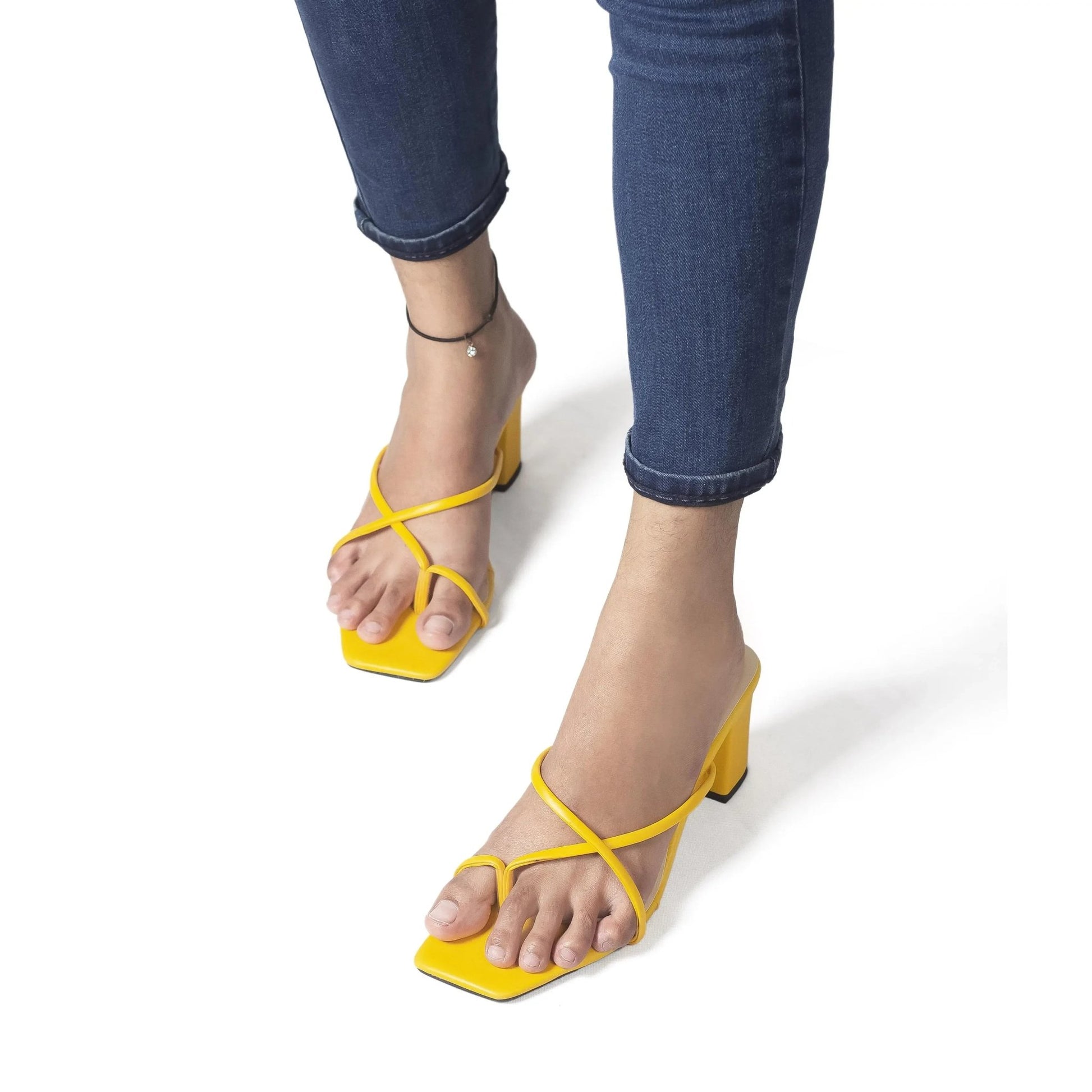 Best Smoky Block Heels Luxury Shoes | Nawabi Shoes BD - Nawabi Shoes BD
