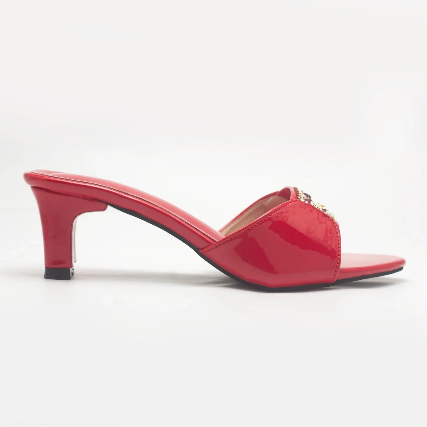 Buy Gorgeous Cream Block Heels Luxury Shoes | Nawabi Shoes BD - Nawabi Shoes BD