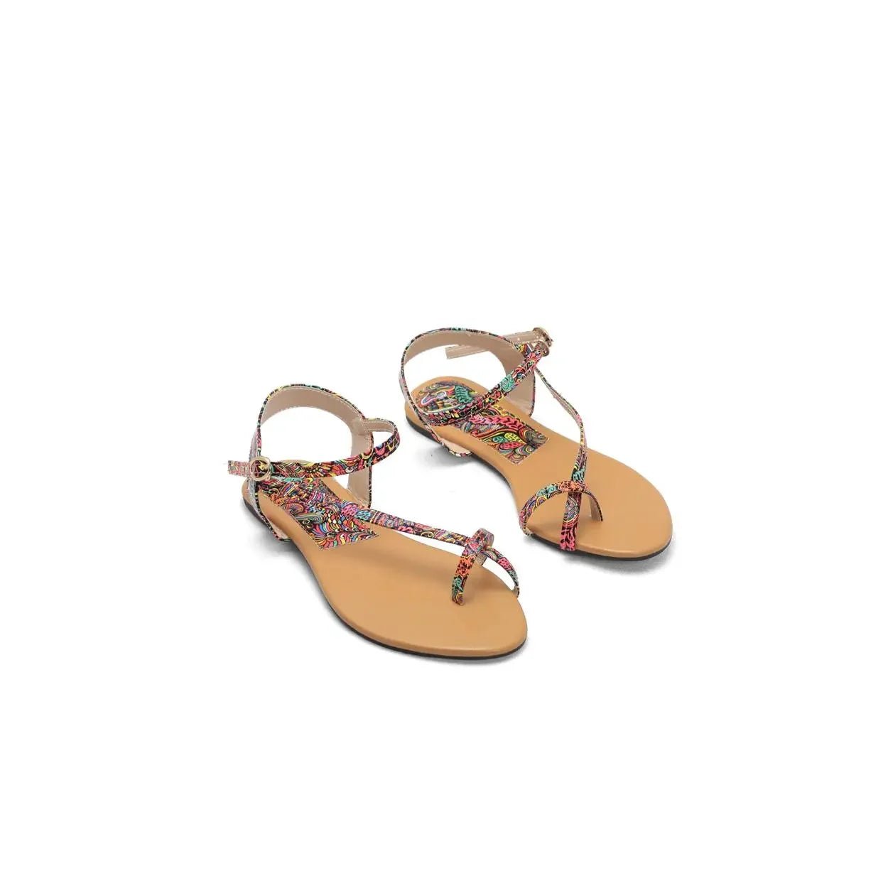 Buy Now Ladies T Strappy Flat Sandals | Nawabi Shoes BD - Nawabi Shoes BD