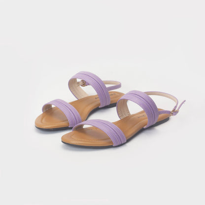 Nawabi Shoes BD Shoes 35 / Lite purple Comfortable and Stylish Flat Sandals for Women