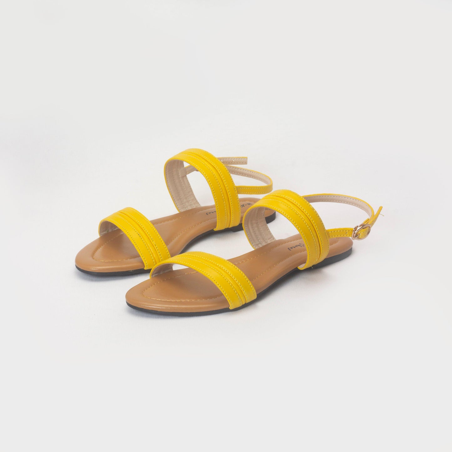 Nawabi Shoes BD Shoes 35 / yellow Comfortable and Stylish Flat Sandals for Women