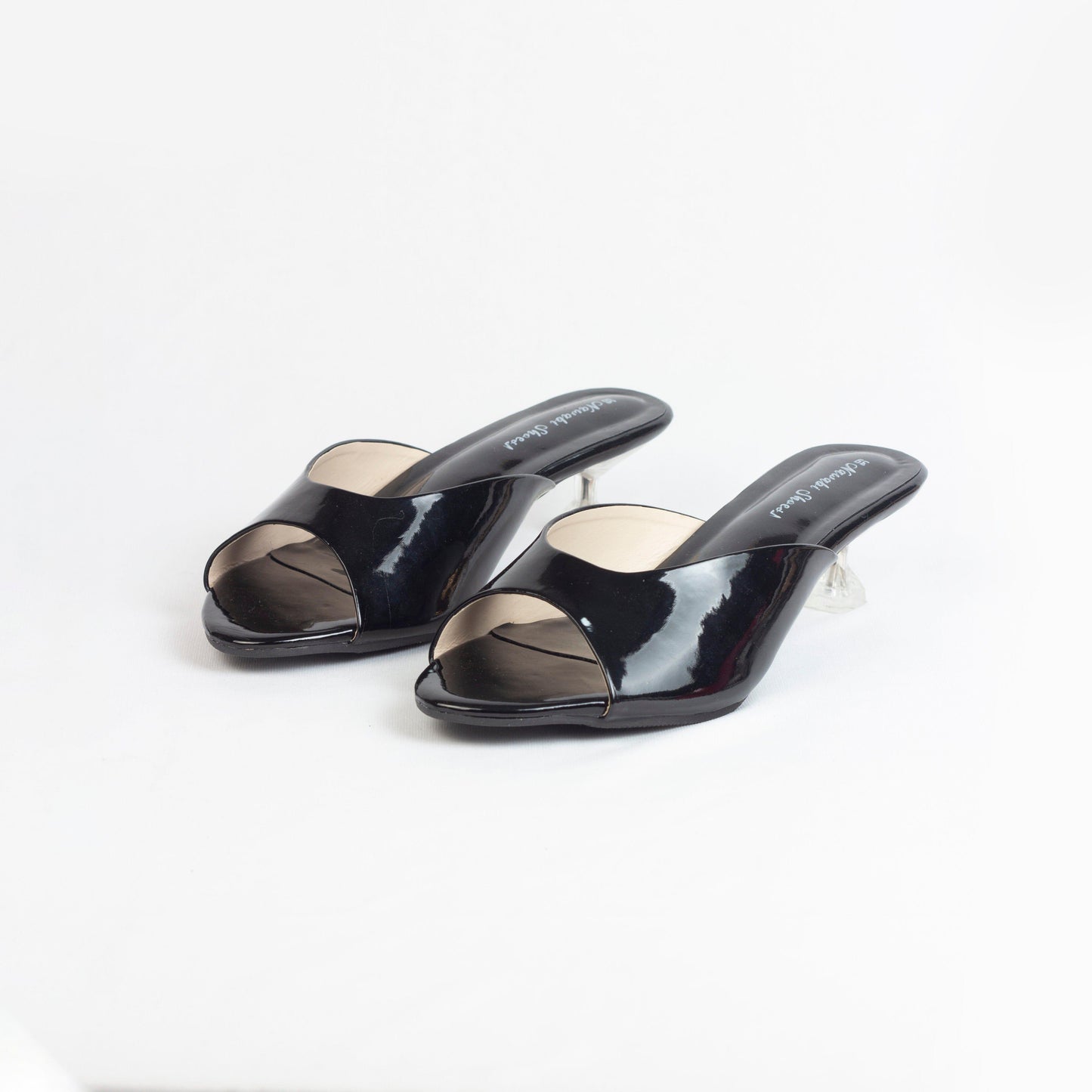 Black Modern Pencil Heels-Nawabi Shoes BD