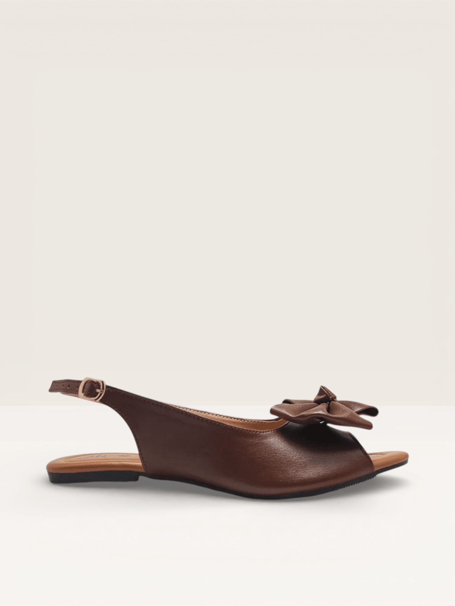 Elegant Green Bow Slingback Women’s Flats | Stylish & Comfortable Peep - Toe Shoes - Nawabi Shoes BD