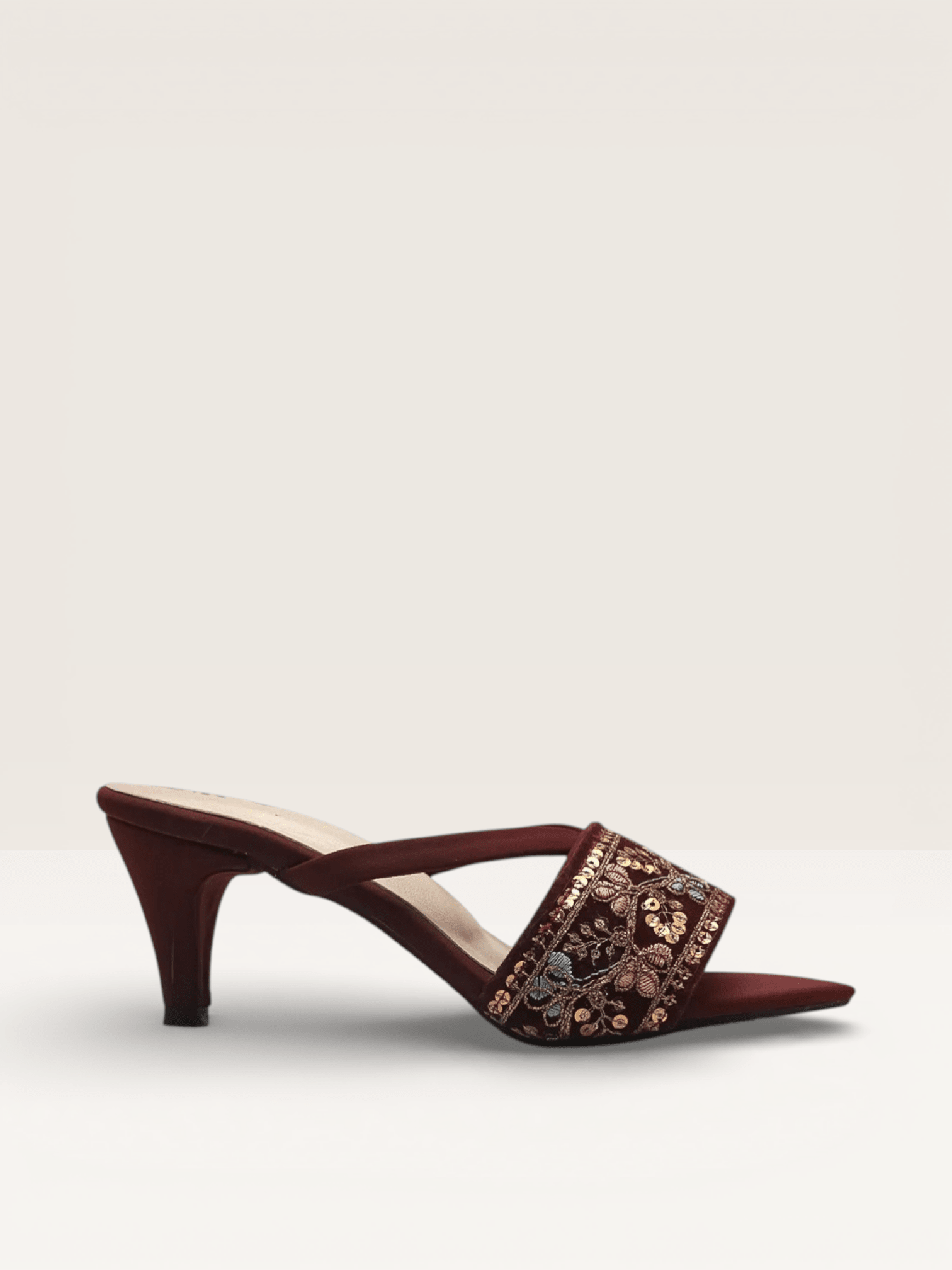 Embellished Heels | for Girls for Festivities Prose Sandals – Nawabi Shoes BD - Nawabi Shoes BD