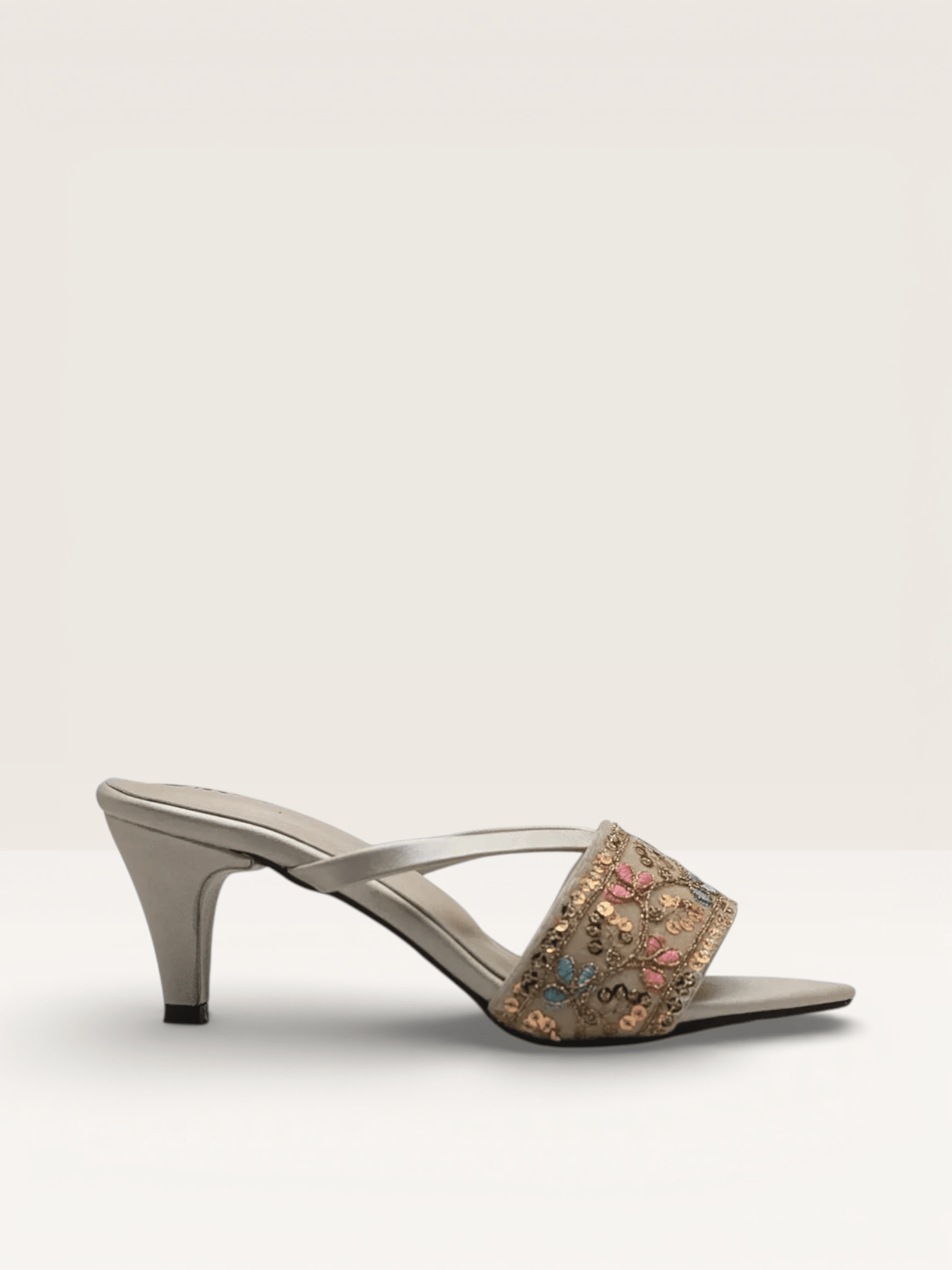 Embellished Heels | for Girls for Festivities Prose Sandals – Nawabi Shoes BD - Nawabi Shoes BD