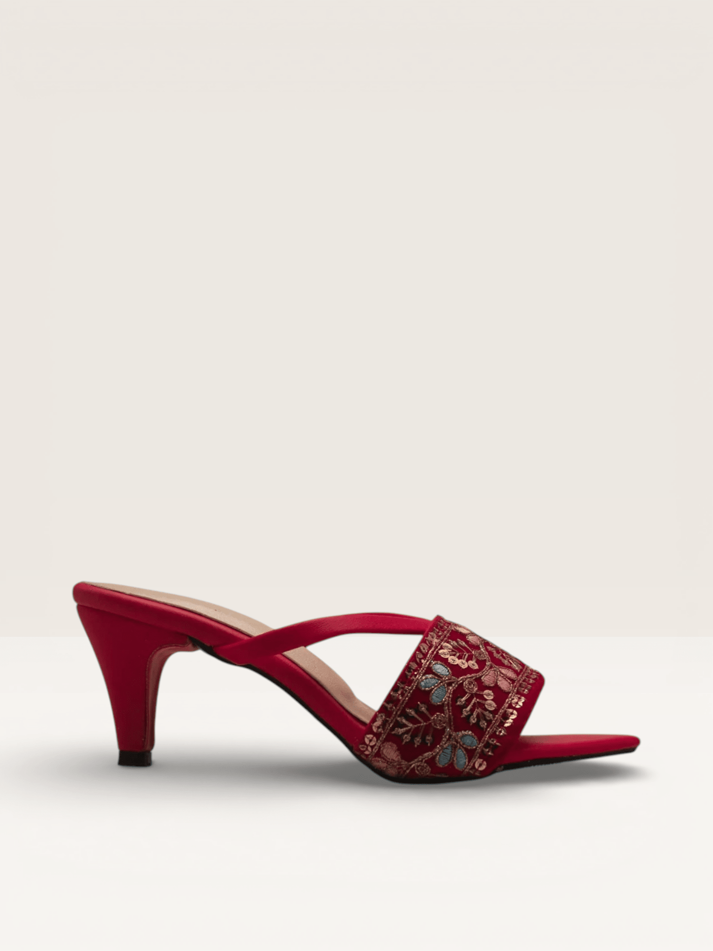 Embellished Heels | for Girls for Festivities Prose Sandals – Nawabi Shoes BD - Nawabi Shoes BD