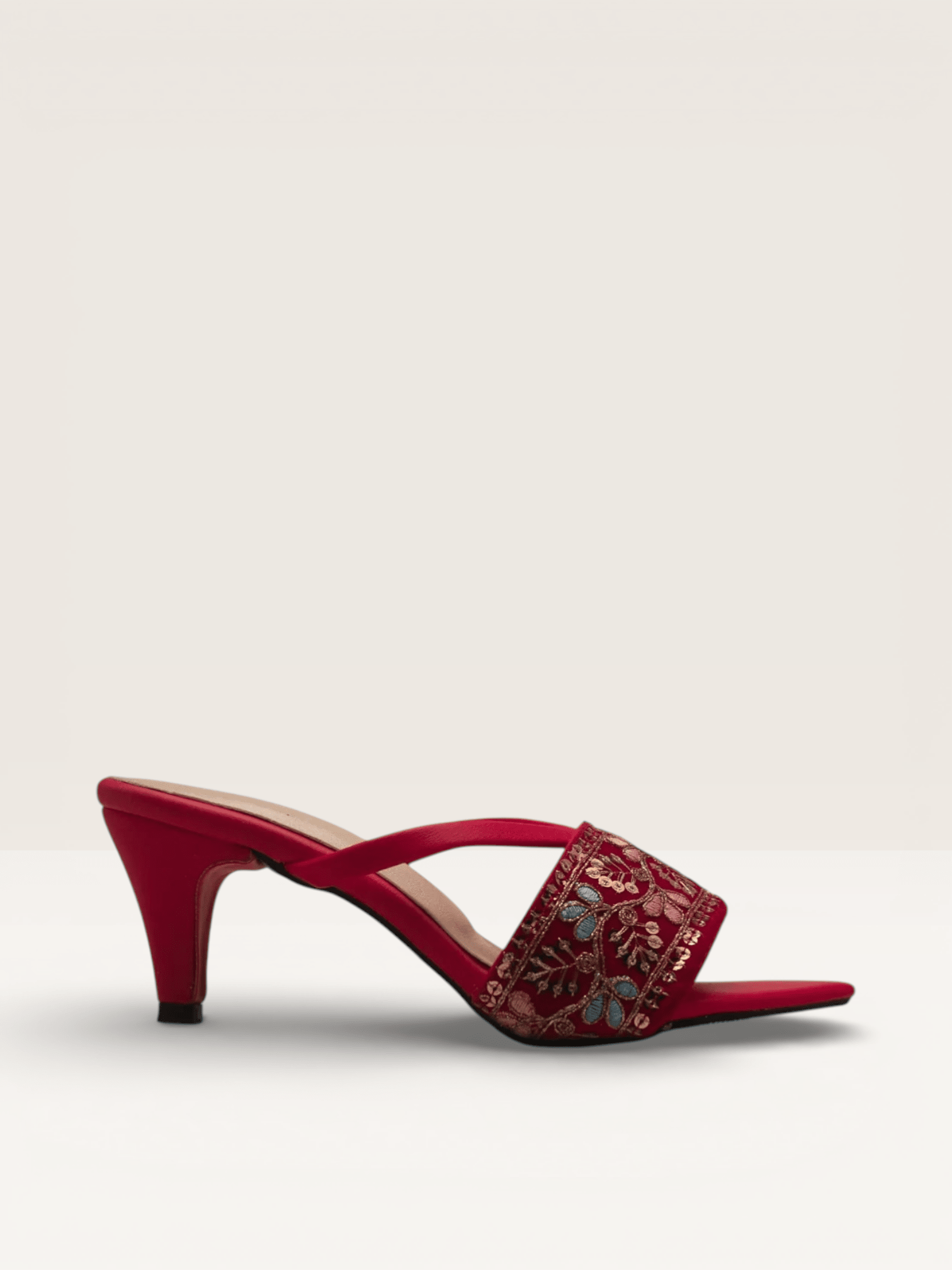 Embellished Heels | for Girls for Festivities Prose Sandals – Nawabi Shoes BD - Nawabi Shoes BD