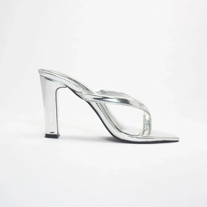 Eye Catching Open Toe Block Heels Luxury Shoes | Nawabi Shoes BD - Nawabi Shoes BD