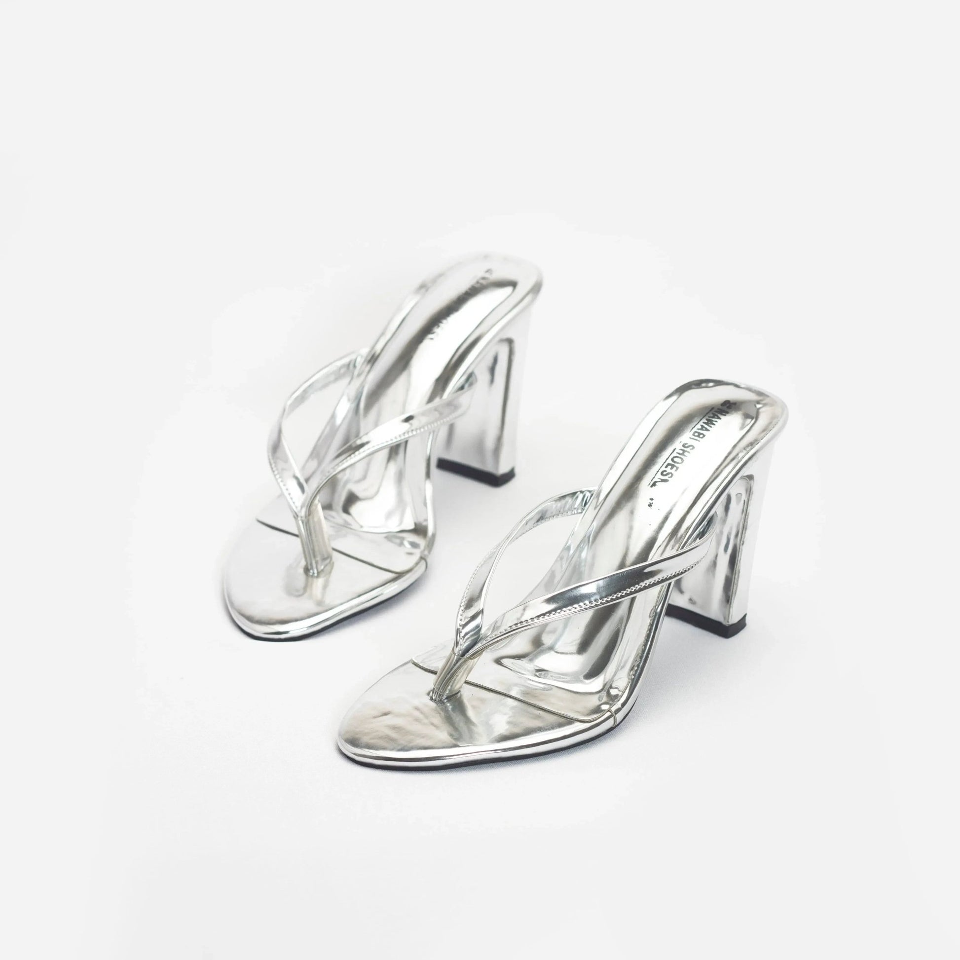 Eye Catching Open Toe Block Heels Luxury Shoes | Nawabi Shoes BD - Nawabi Shoes BD