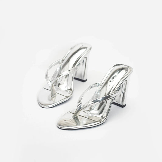 Eye Catching Open Toe Block Heels Luxury Shoes | Nawabi Shoes BD - Nawabi Shoes BD