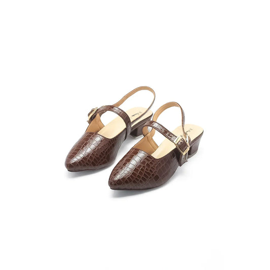 Fashionable Luxury Bellies Half Pump Shoes | Nawabi Shoes BD - Nawabi Shoes BD