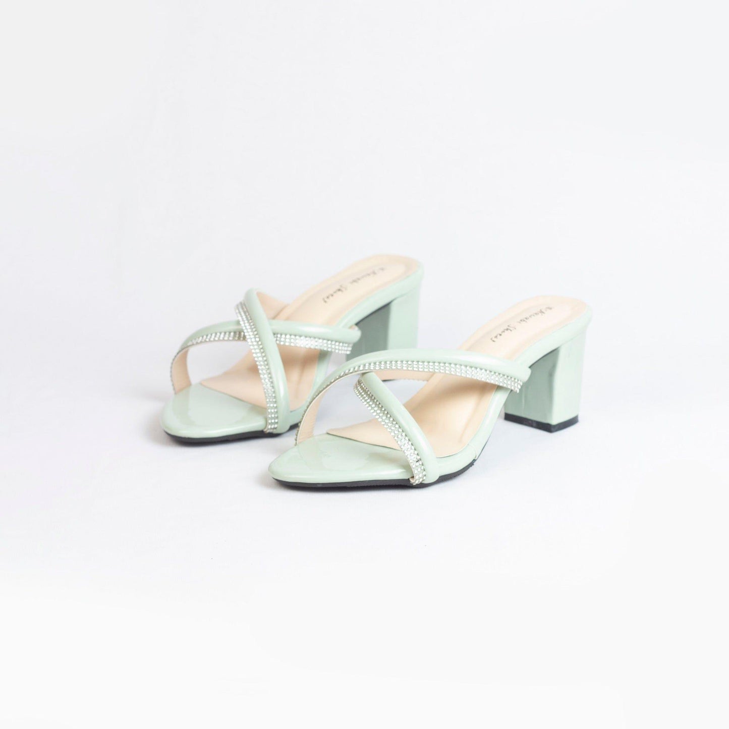 Nawabi Shoes BD Shoes 35 / aquamarine Heels Block for Women: The Must-Have for Your Shoe Collection