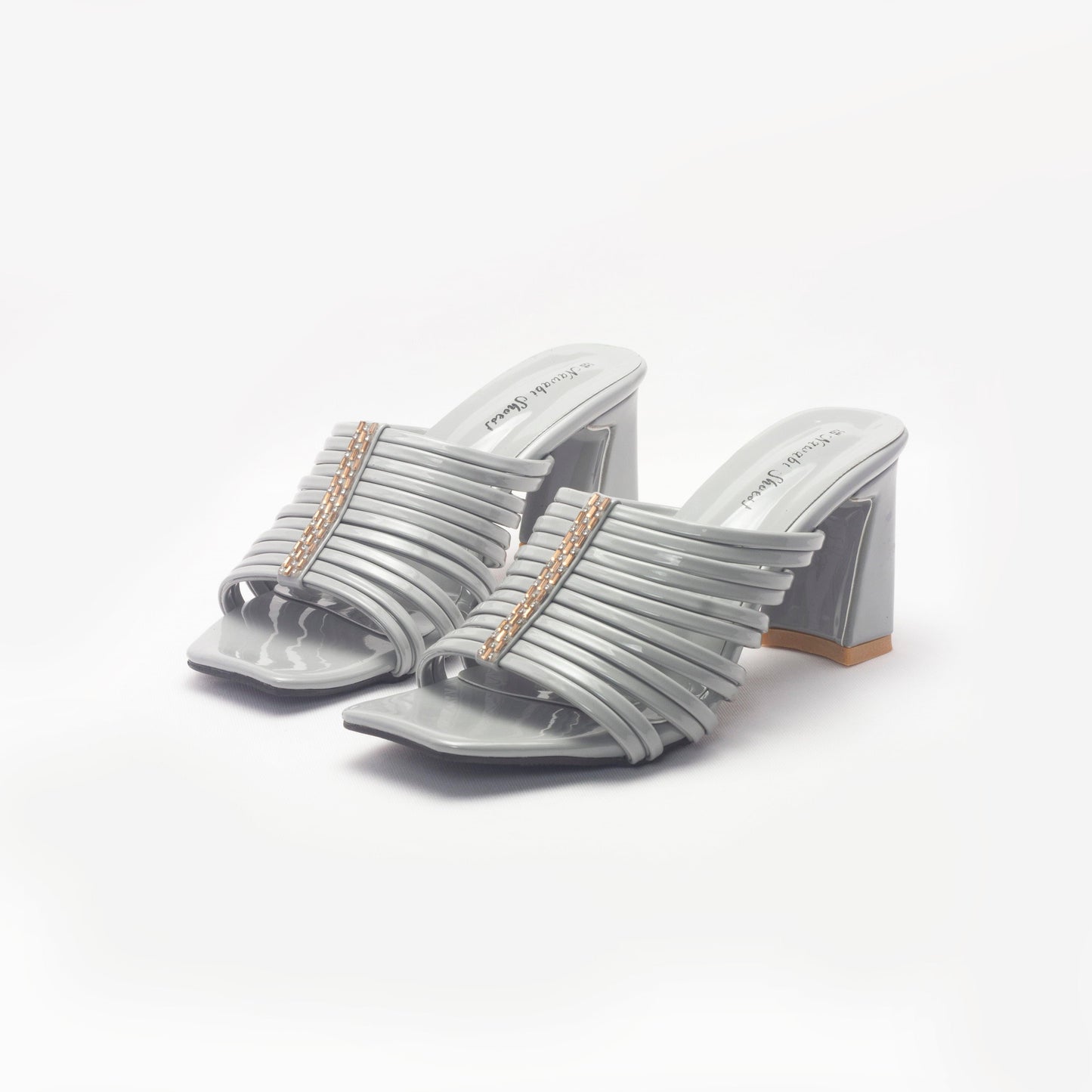 Nawabi Shoes BD Shoes 35 / gray Heels Mules for Women: The Must-Have for Your Shoe Collection