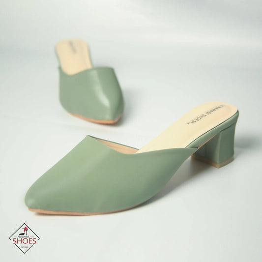 Hottest Mule Block Heels Luxury Shoes | Nawabi Shoes BD - Nawabi Shoes BD