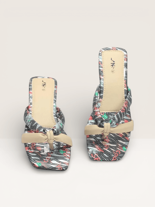 Knotted Strap Flat Sandals - Stylish Minimalist Flats with Square Toe - Nawabi Shoes BD