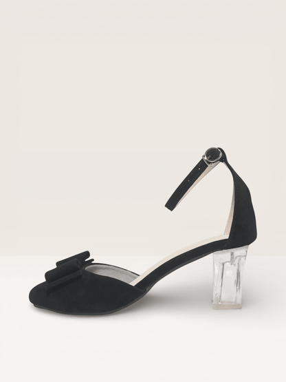 Stylish Ladies Shoes with Transparent Heels | Premium Quality Nawabi Shoes BD ladies shoes