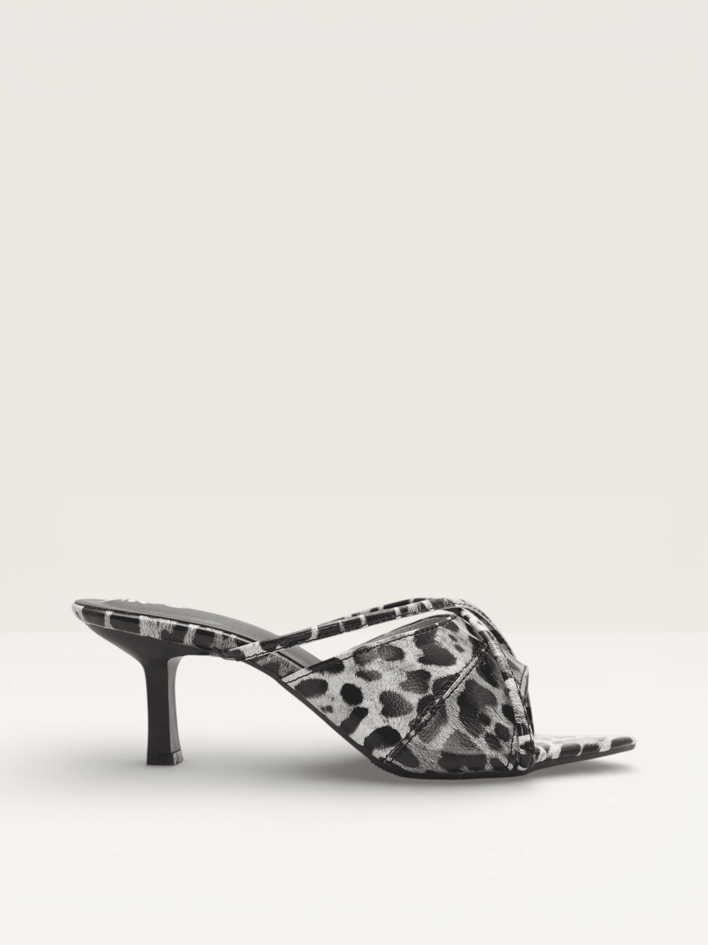 Leopard Print Kitten Heels for Women | Animal Print Heels BD - Nawabi Shoes BD