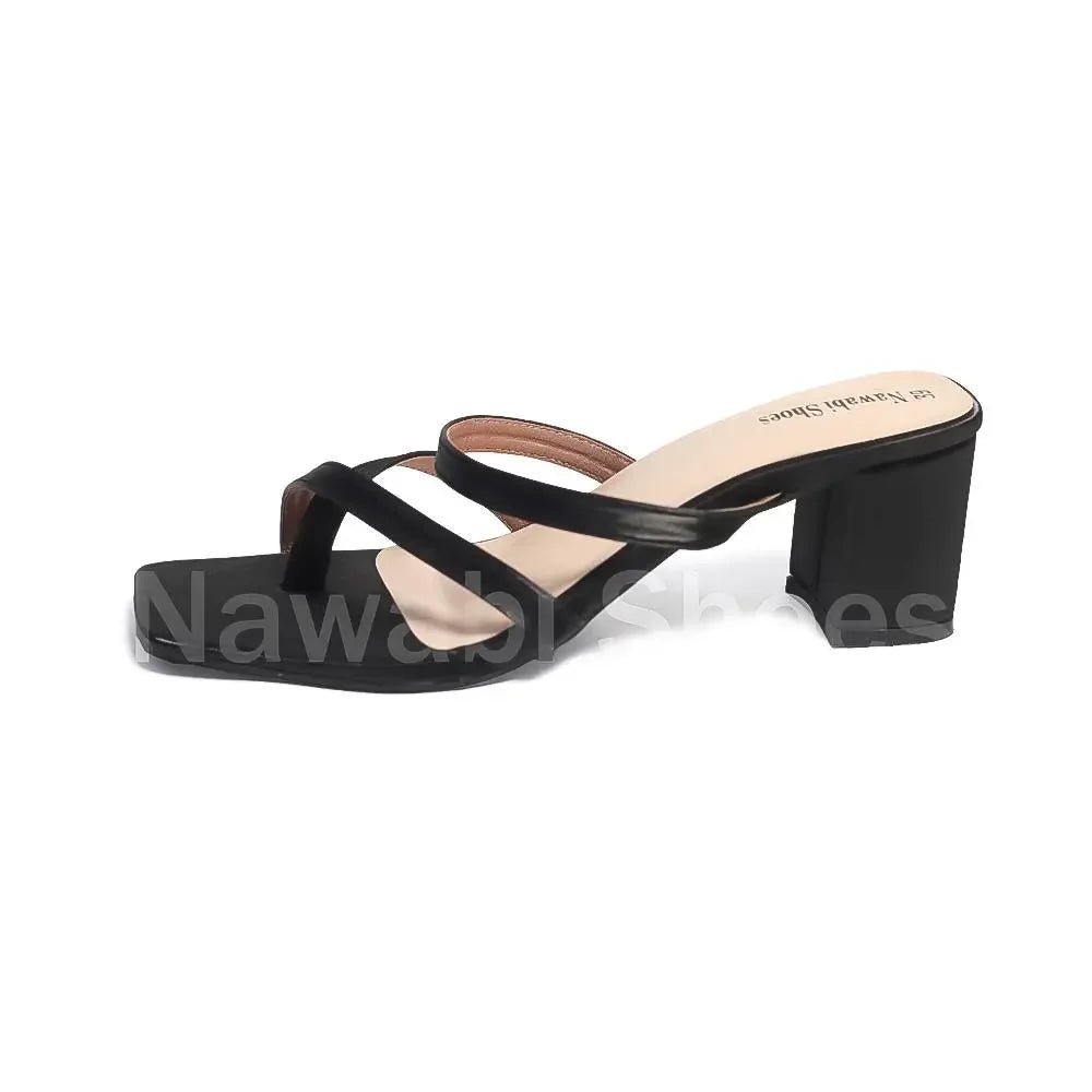 Luxury block heels: Step Up in Elegance with Block Heels Luxury Shoes - Nawabi Shoes BD