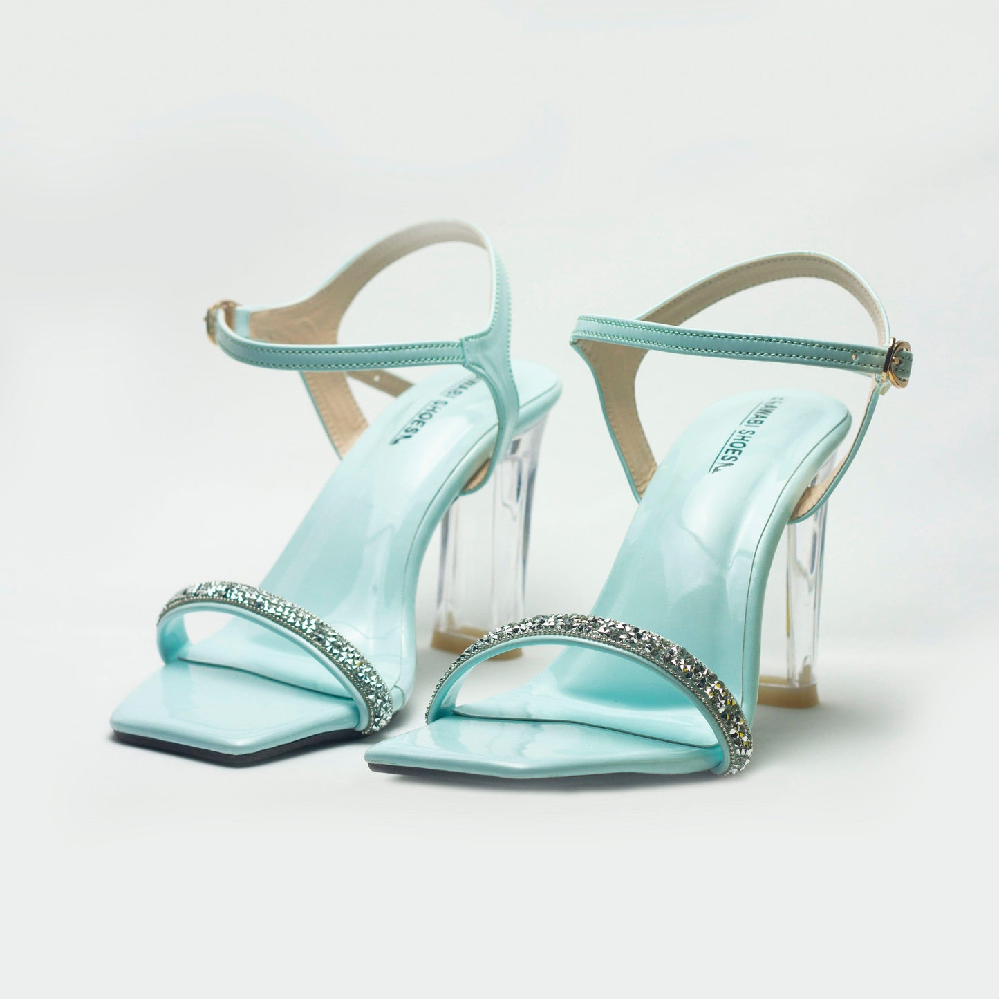 Nawabi Shoes BD Shoes 35 / lightcyan / 2.5 Make a Statement with Our Selection of Transparent Heels