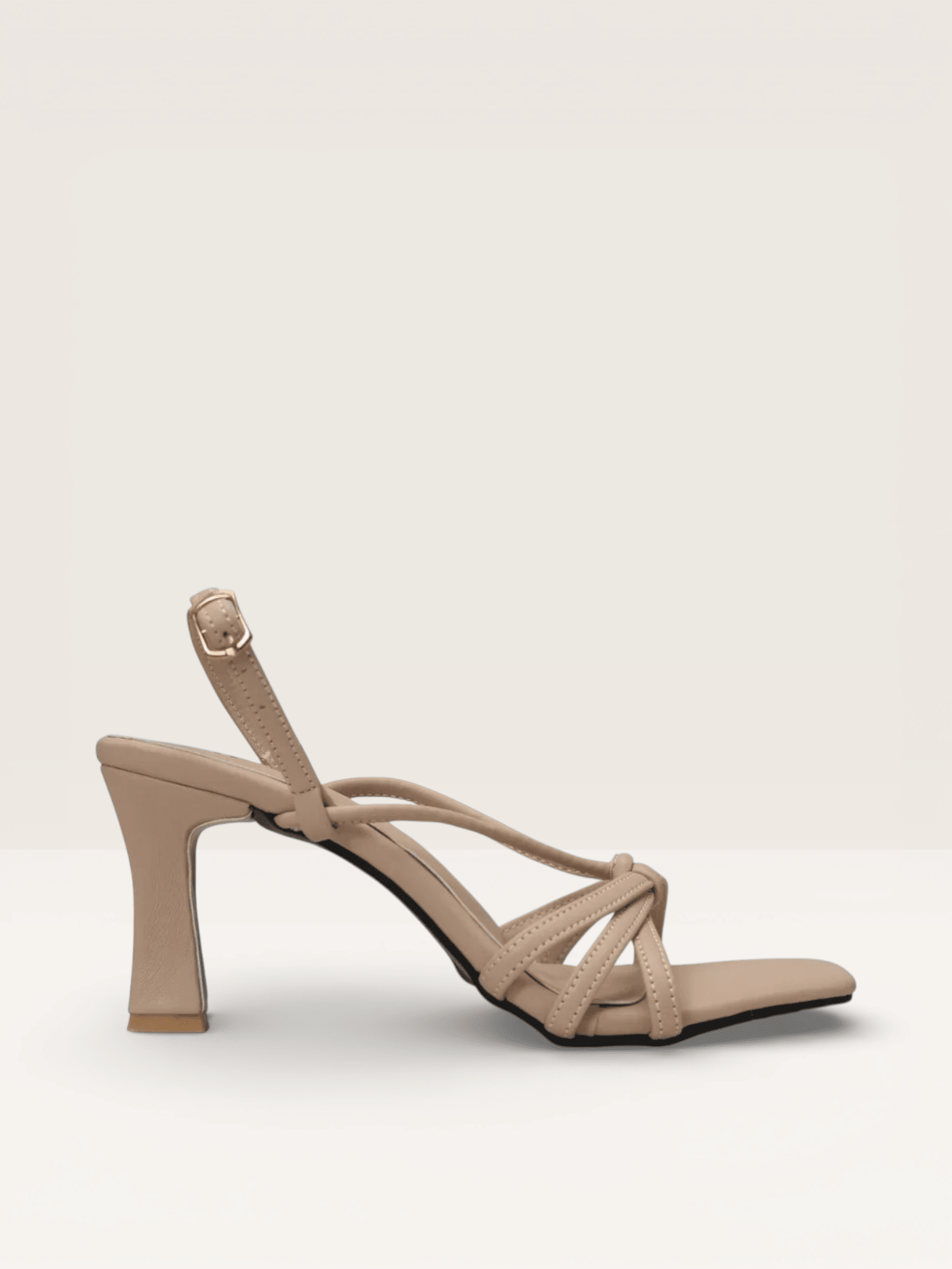 Mint Green Square Toe Heels - Stylish Strappy Sandals" nawabi shoes bd - Nawabi Shoes BD