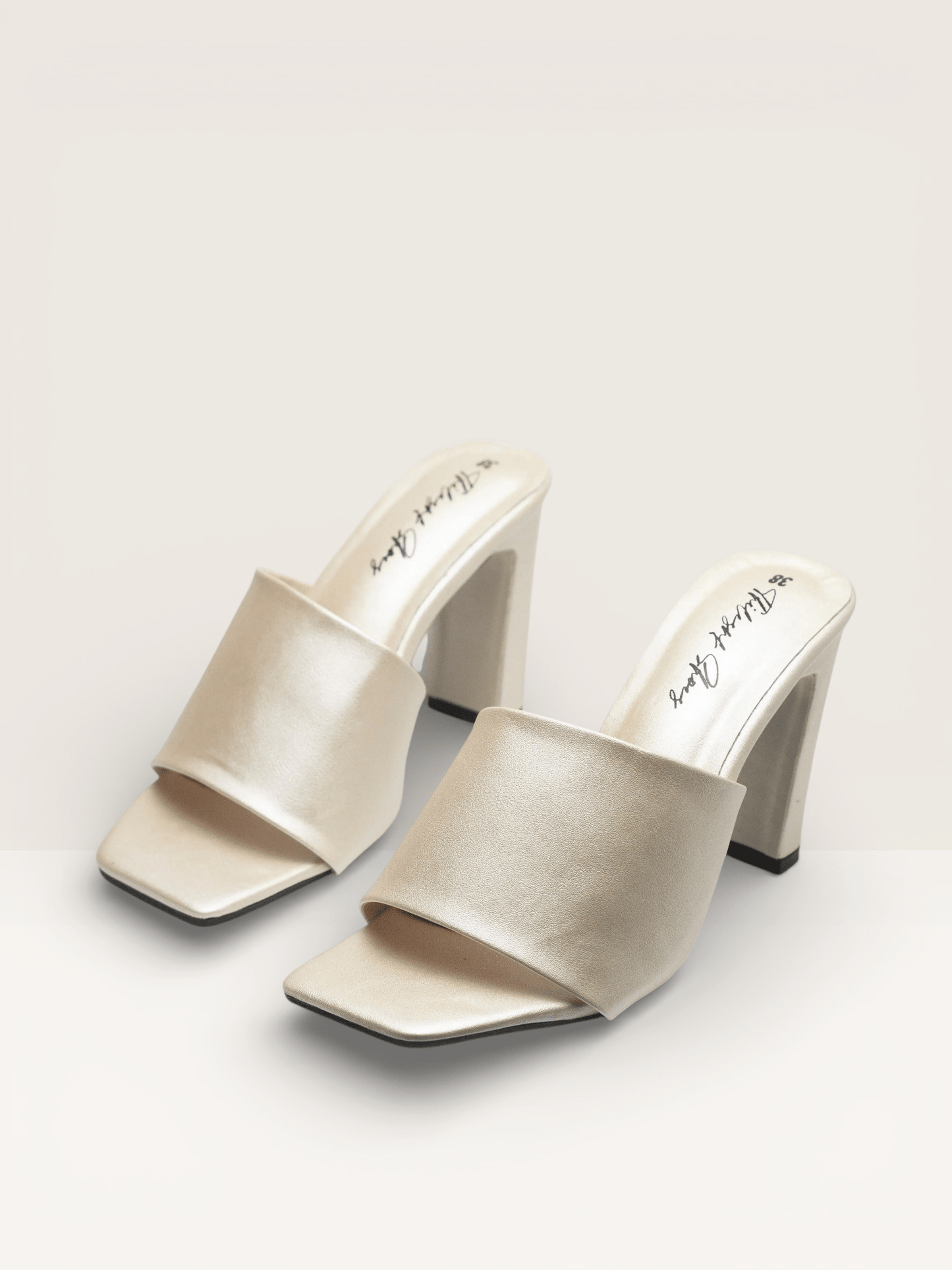 Nawabi Noir Elegance Black Heels for Women in Bangladesh - Nawabi Shoes BD