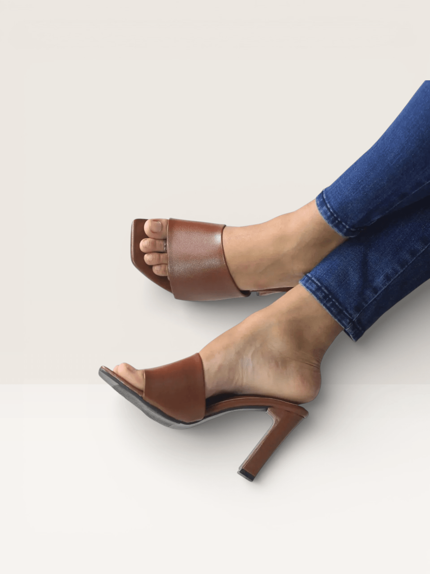 Nawabi Noir Elegance Black Heels for Women in Bangladesh - Nawabi Shoes BD