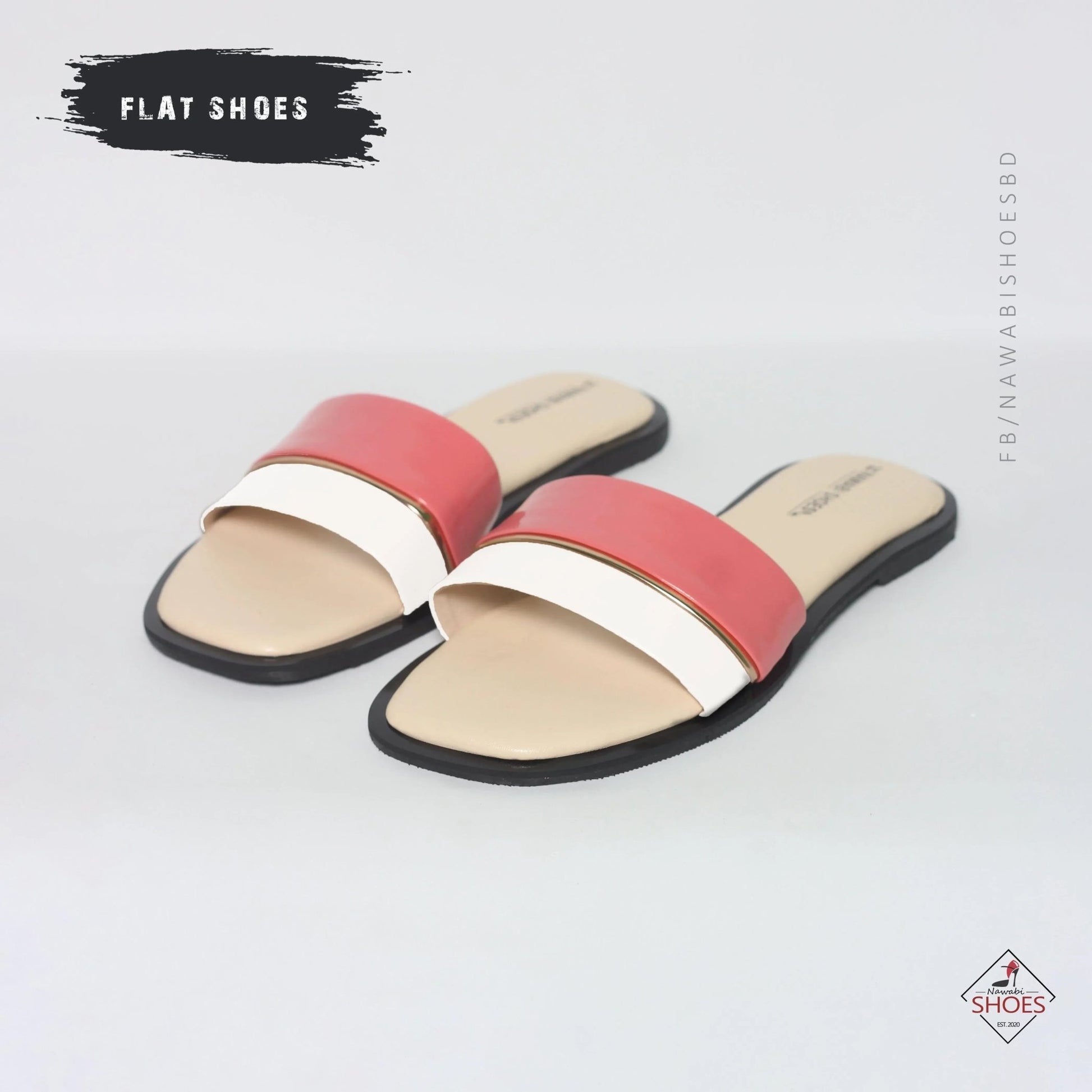 Open Strap Women's Flat Sandals | Nawabi Shoes BD - Nawabi Shoes BD